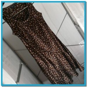 2+@$4 SALE!!! Silk Polka Dot Dress by Twyla Blu